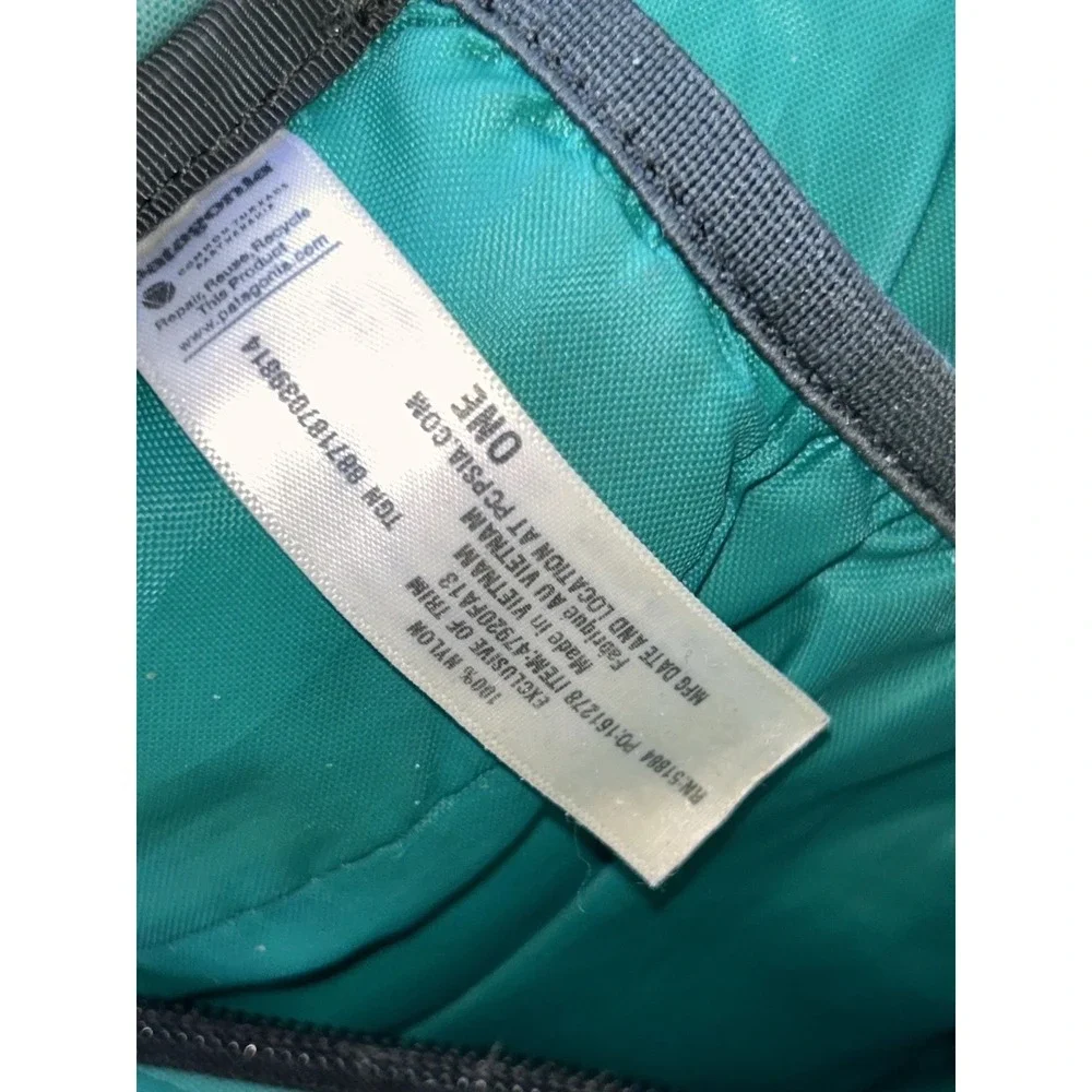 VINTAGE PATAGONIA FUEGO 32L Hiking Camping Backpack Day Hike Teal NEEDS TLC